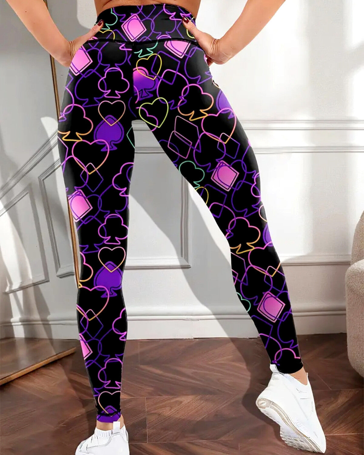 Royal Card Leggings