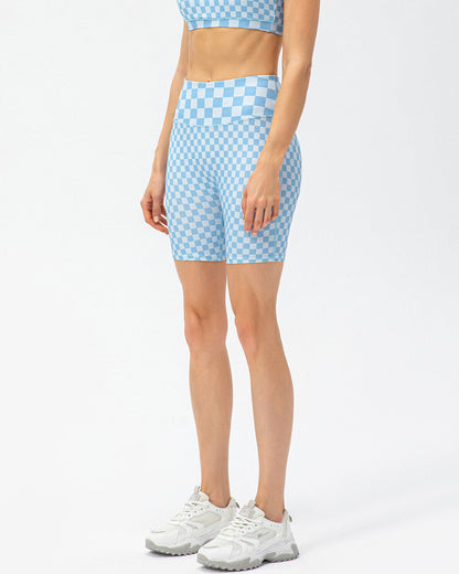 Rylee Seamless Shorts - Blue