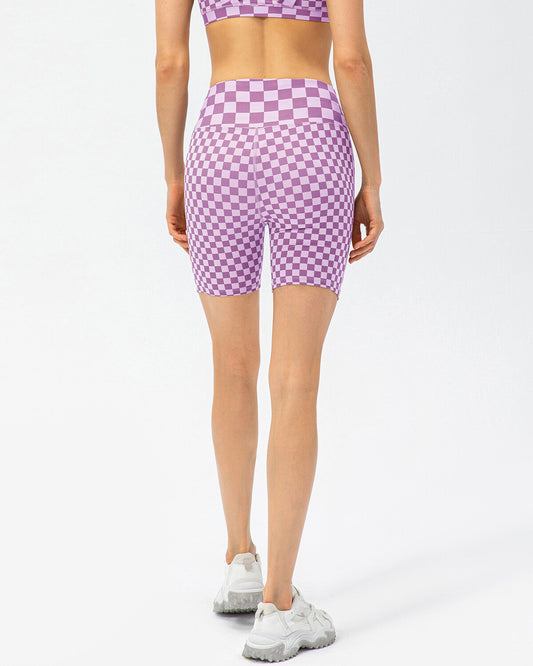 Rylee Seamless Shorts - Purple