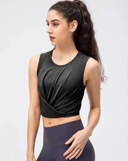 Ryleigh Crop Top - Black