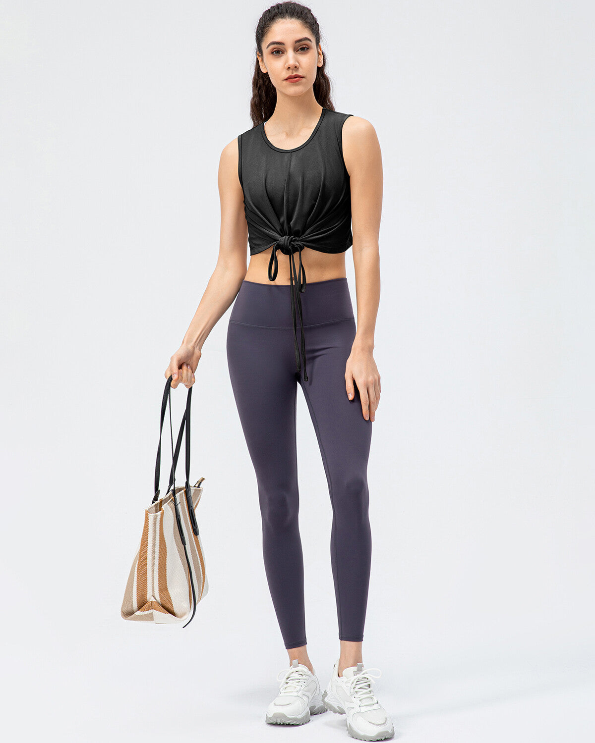 Ryleigh Crop Top - Black