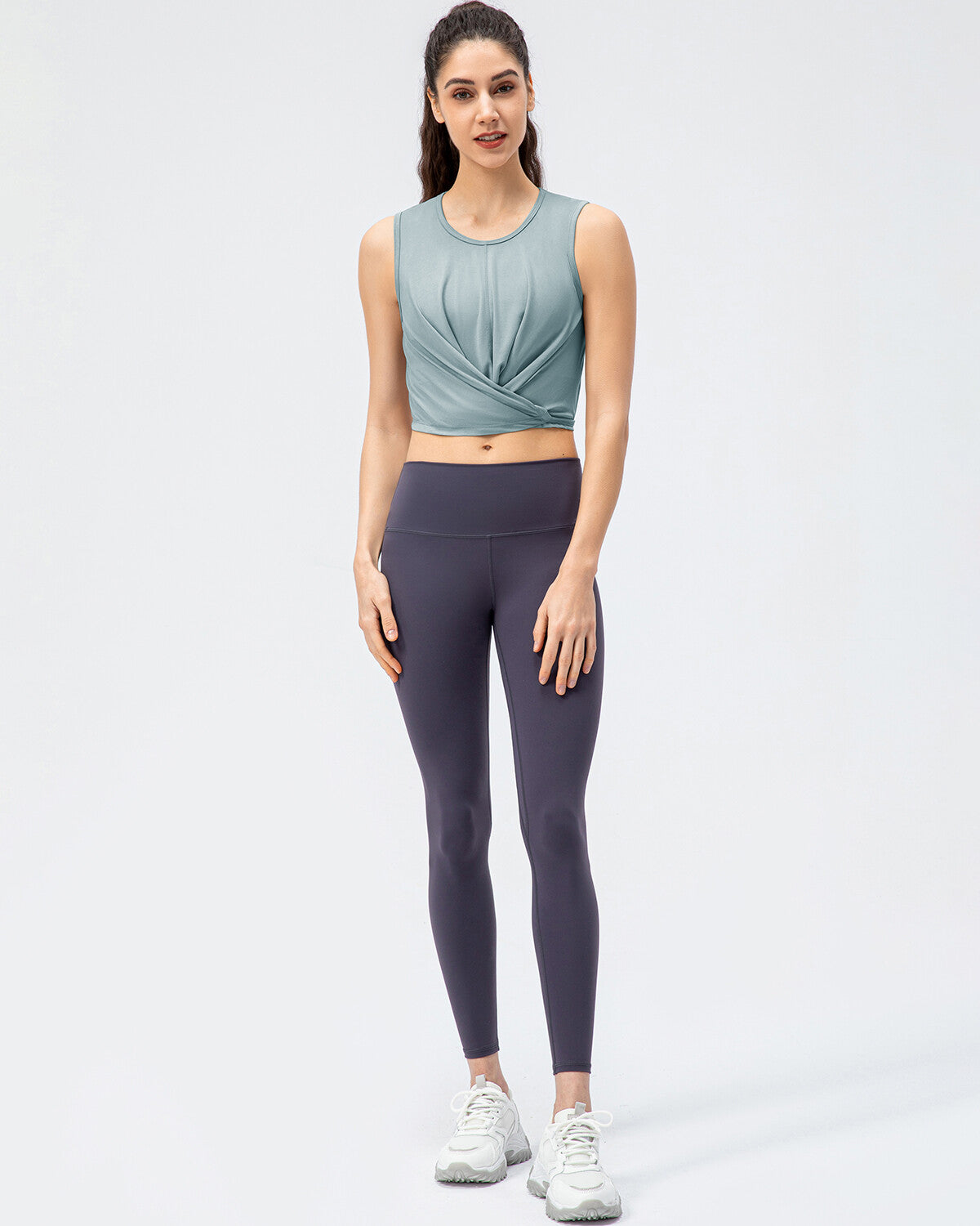 Ryleigh Crop Top - Blue