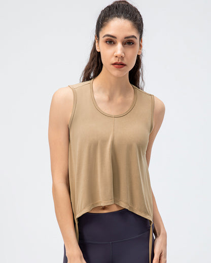 Ryleigh Crop Top - Brown