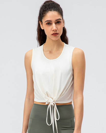 Ryleigh Crop Top - White