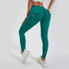 Scrunch Pocket Leggings - Green