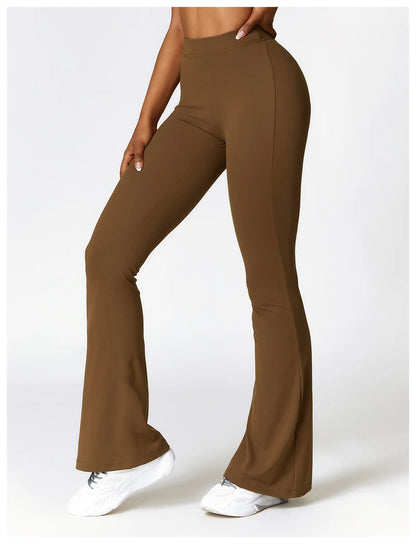 Flared_Leggings_Brown