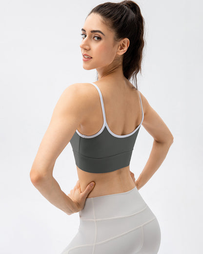 Sarah Sports Bra - Grey