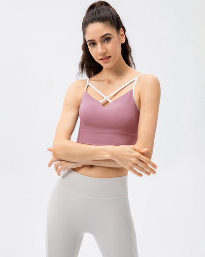 Sarah Sports Bra - Pink