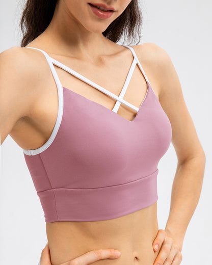 Sarah Sports Bra - Pink