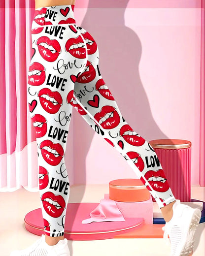 Sassy Lips Leggings