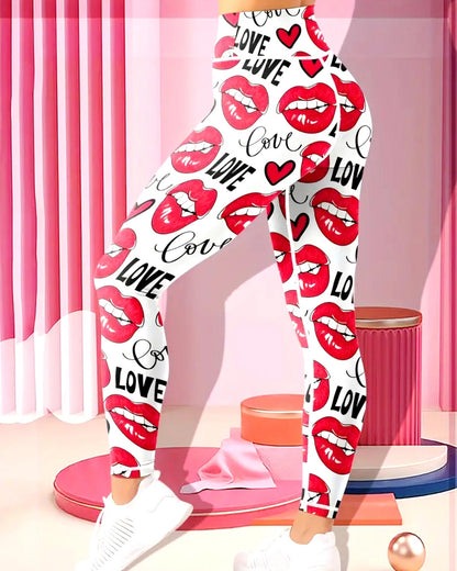 Sassy Lips Leggings