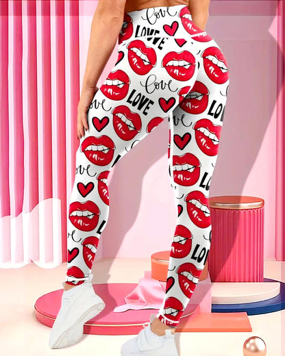 Sassy Lips Leggings