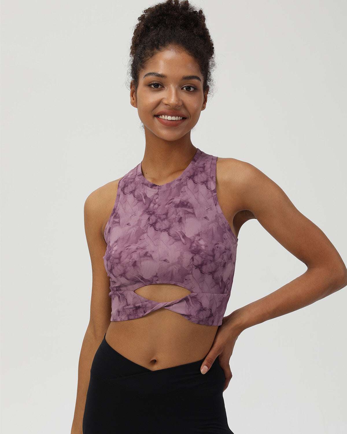 Savannah Sports Bra - Purple