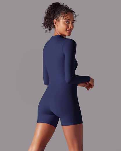 Scarlett Seamless Jumpsuit - Indigo