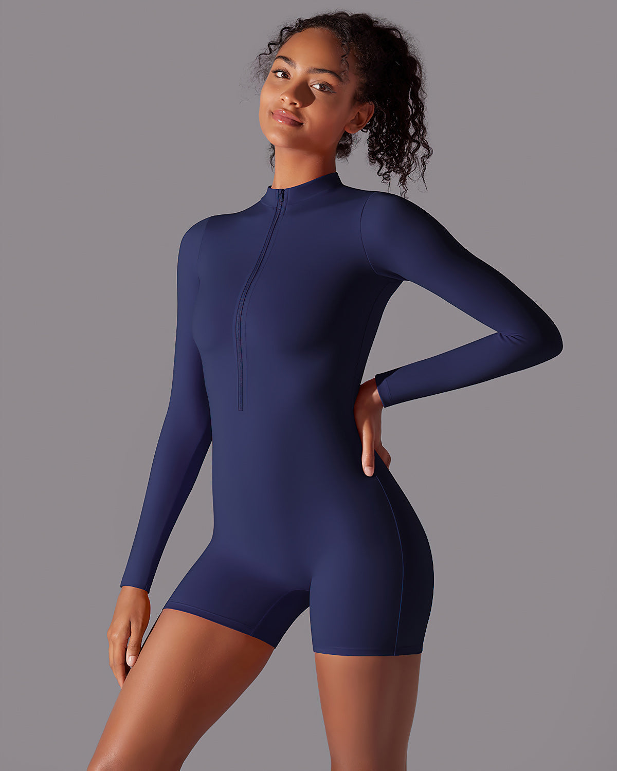 Scarlett Seamless Jumpsuit - Indigo