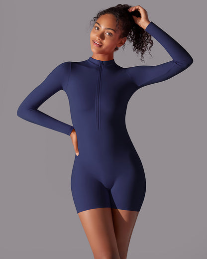 Scarlett Seamless Jumpsuit - Indigo