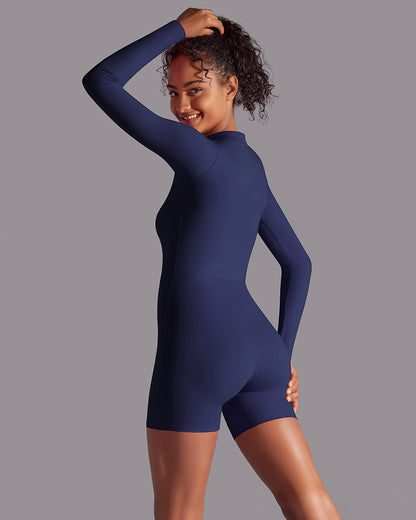 Scarlett Seamless Jumpsuit - Indigo