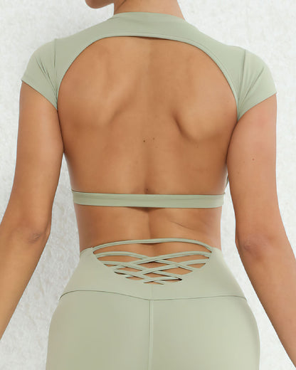 Siena Crop Top - Green