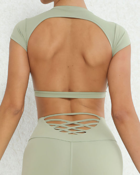 Siena Crop Top - Green