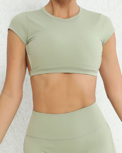 Siena Crop Top - Green