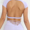 Siena Crop Top - Lilac