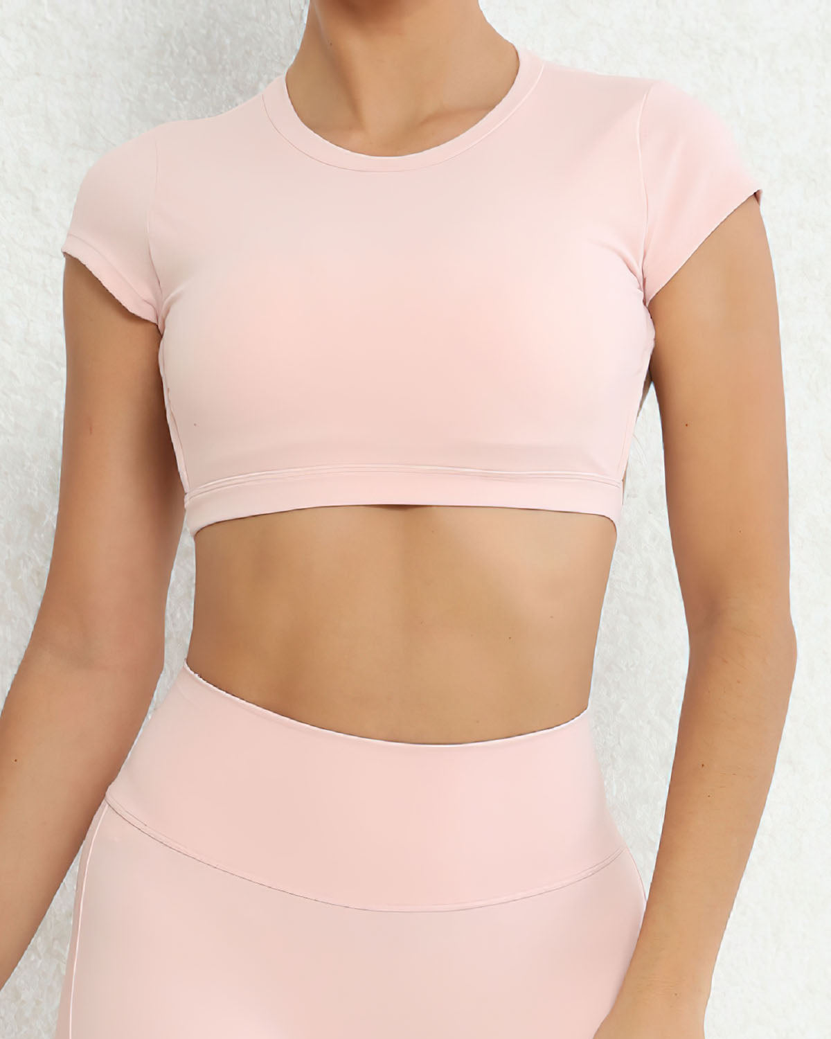 Siena Crop Top - Peach