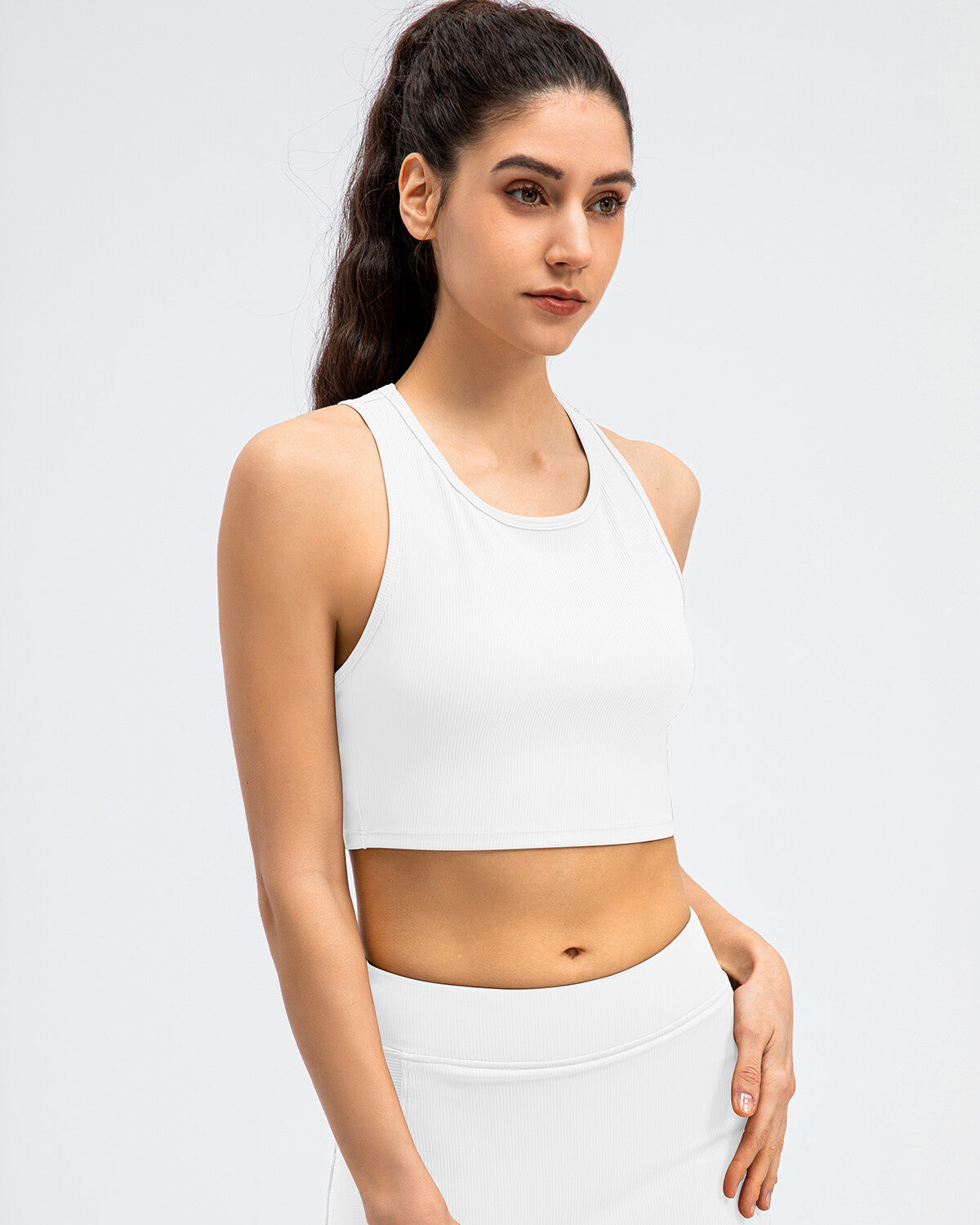 Sloane Sports Bra - White