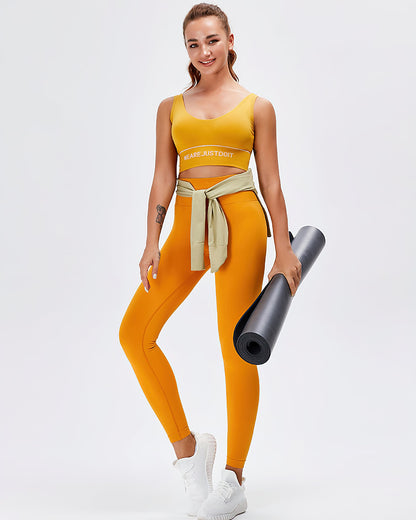 Sophia Seamless Leggings - Yellow