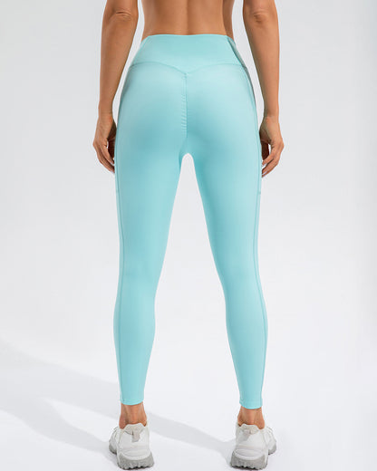 Sophie Scrunch Pocket Leggings - Green