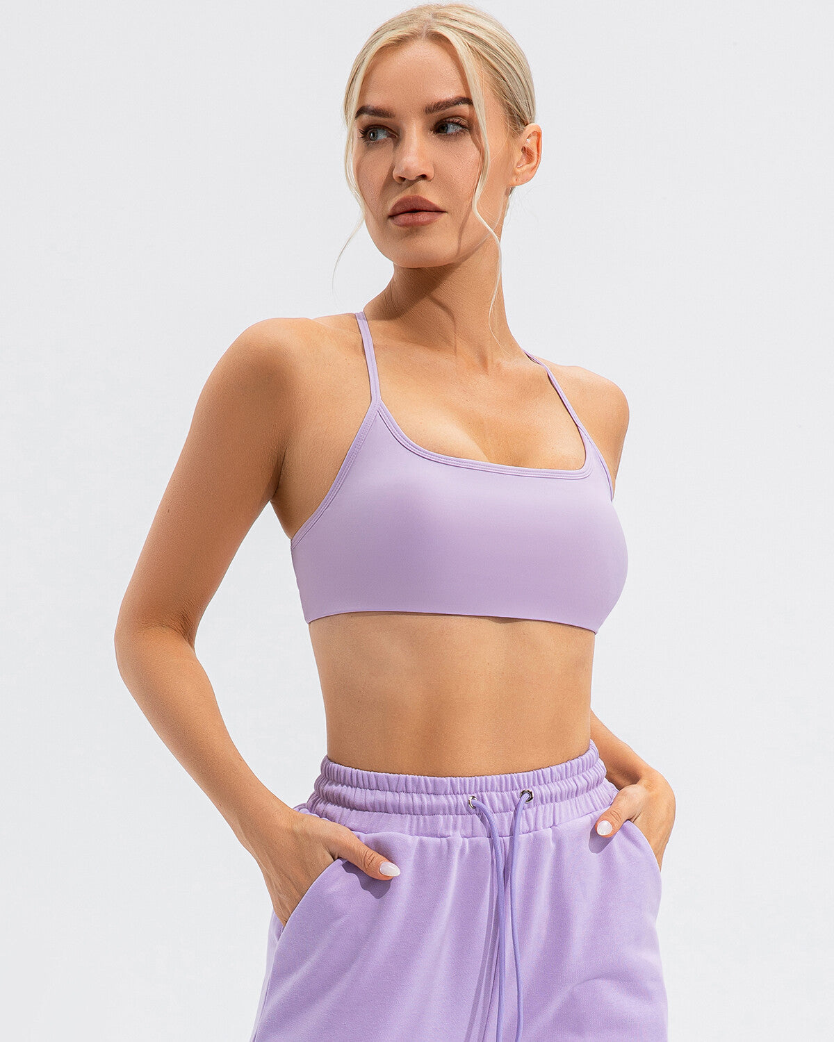 Sophie Sports Bra - Purple