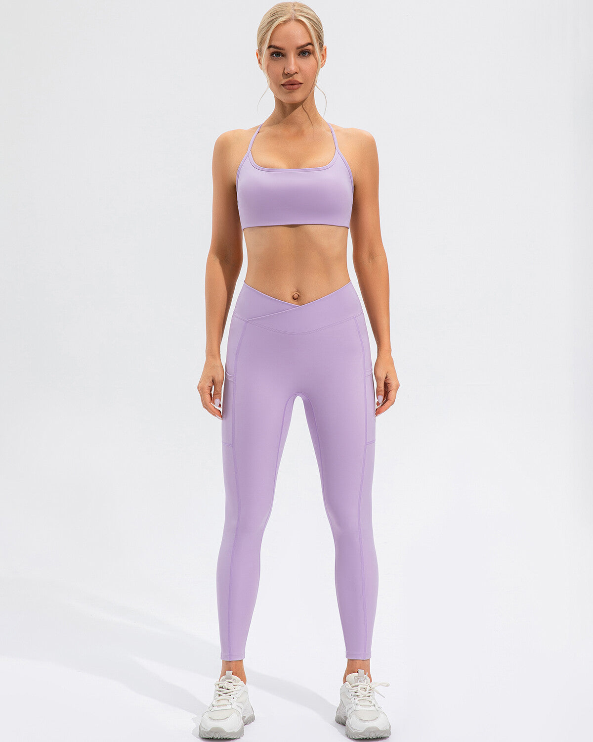 Sophie Sports Bra - Purple