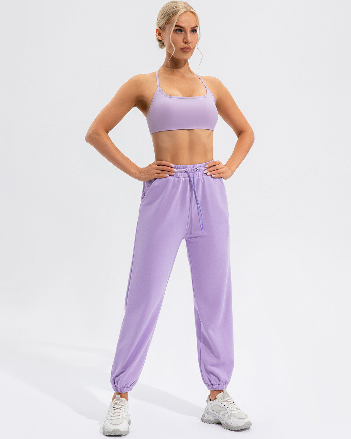 Sophie Sports Bra - Purple