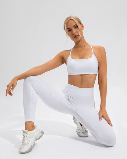 Sophie Sports Bra - White