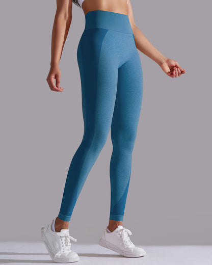 Stella Seamless Leggings - Ocean Blue