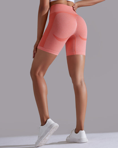 Stella Seamless Shorts - Coral Pink