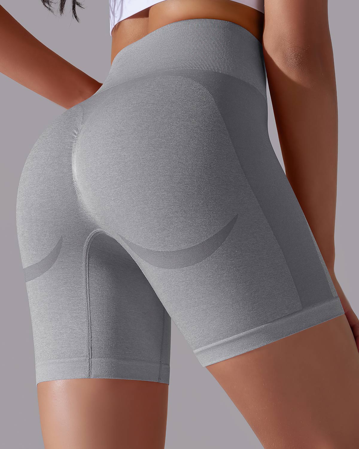 Stella Seamless Shorts - Grey