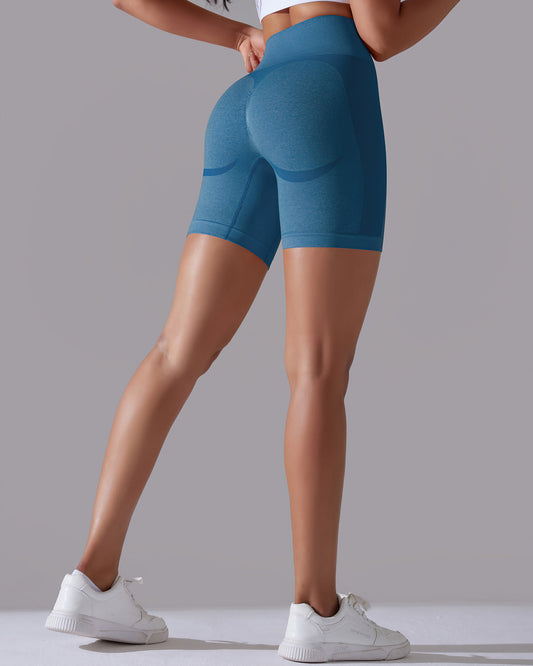 Stella Seamless Shorts - Ocean Blue