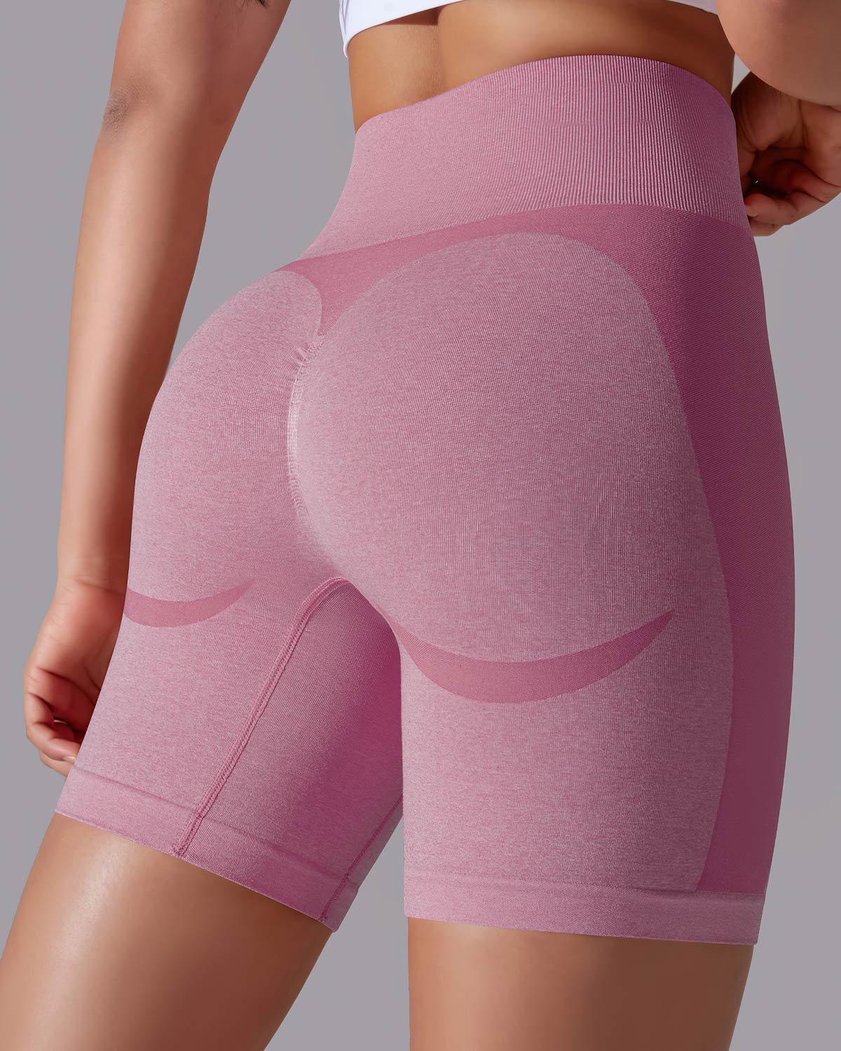 Stella Seamless Shorts - Orchid Pink