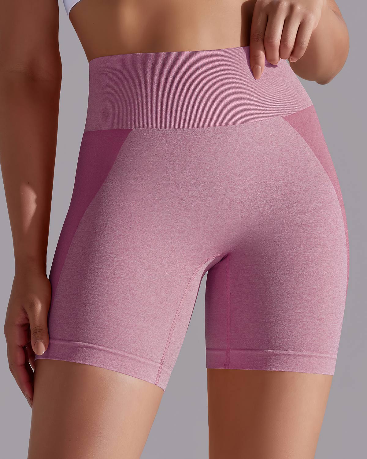 Stella Seamless Shorts - Orchid Pink