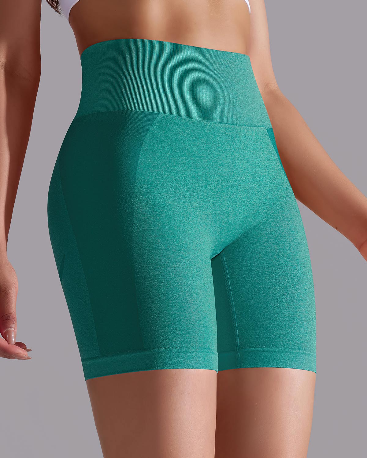 Stella Seamless Shorts - Teal