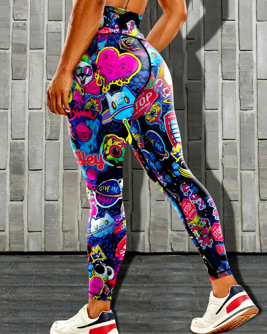 Sticker Shock Leggings