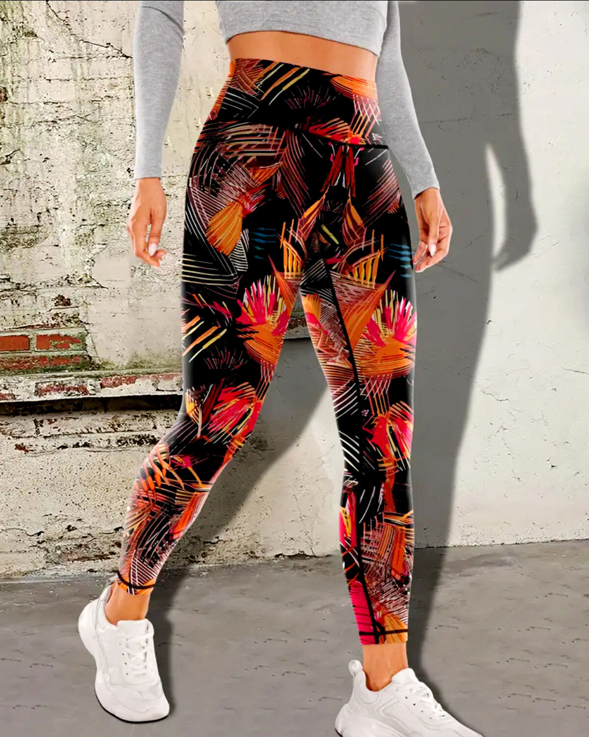 Sunset Palm Leggings