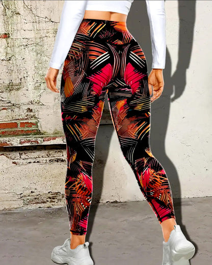 Sunset Palm Leggings