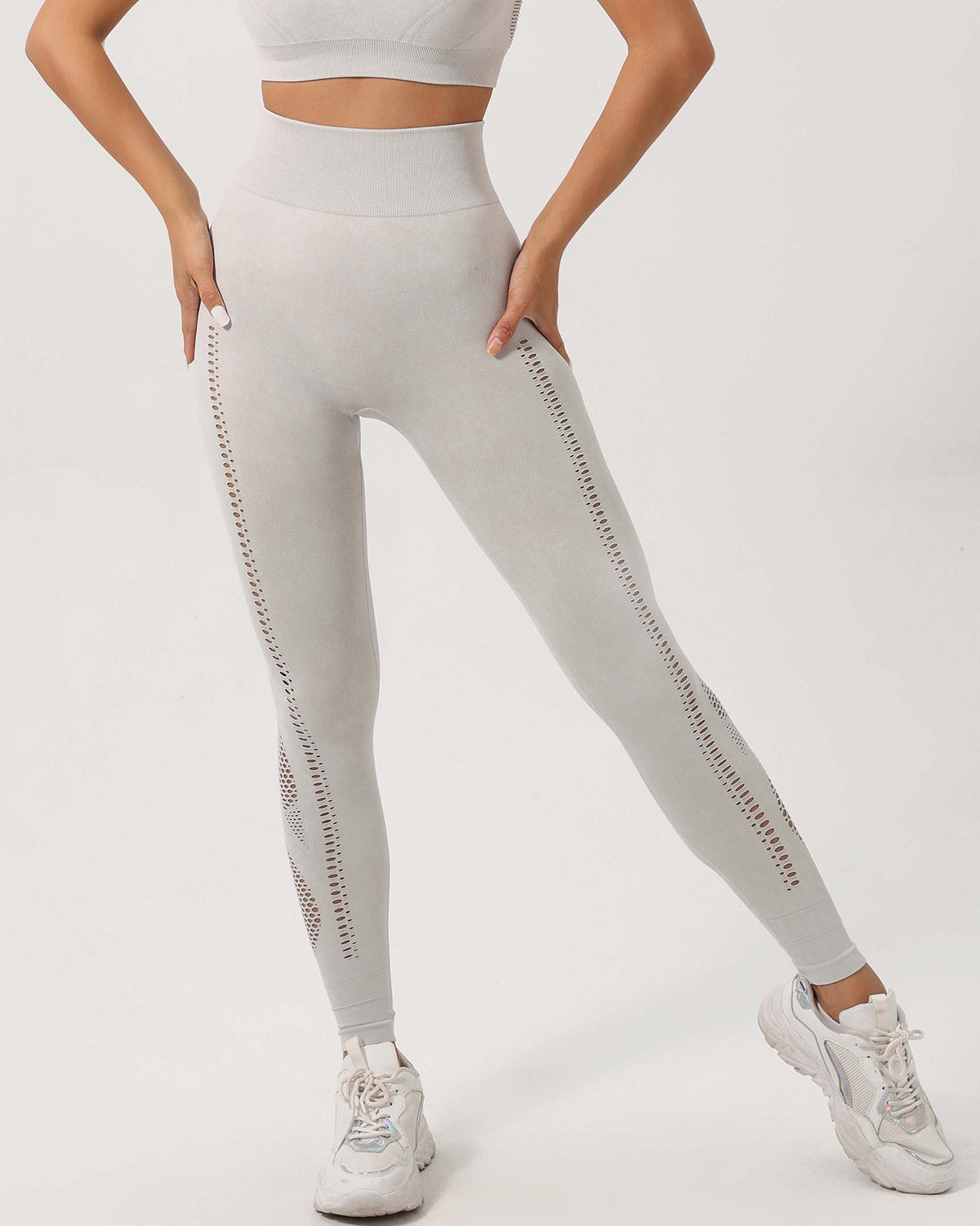 Thea Seamless Leggings - Ash Grey