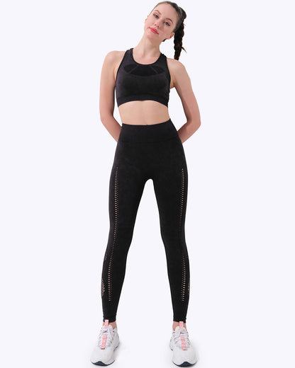 Thea Seamless Leggings - Black