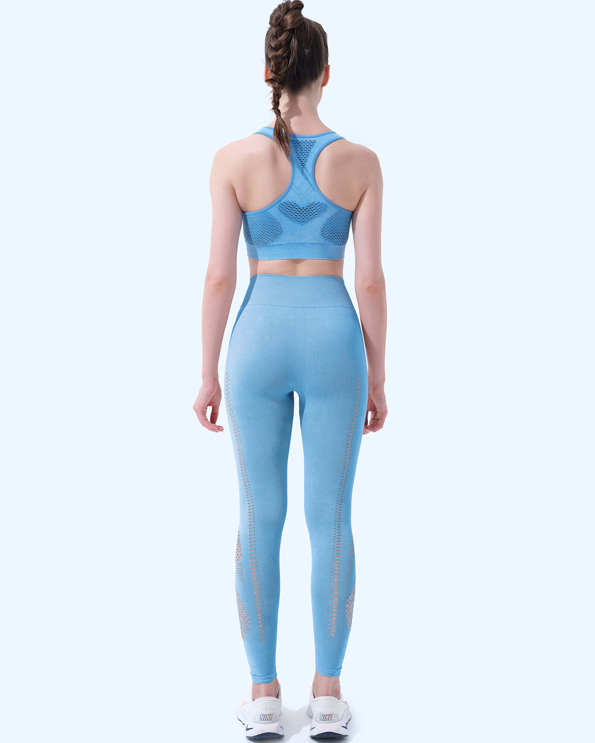 Thea Seamless Leggings - Blue