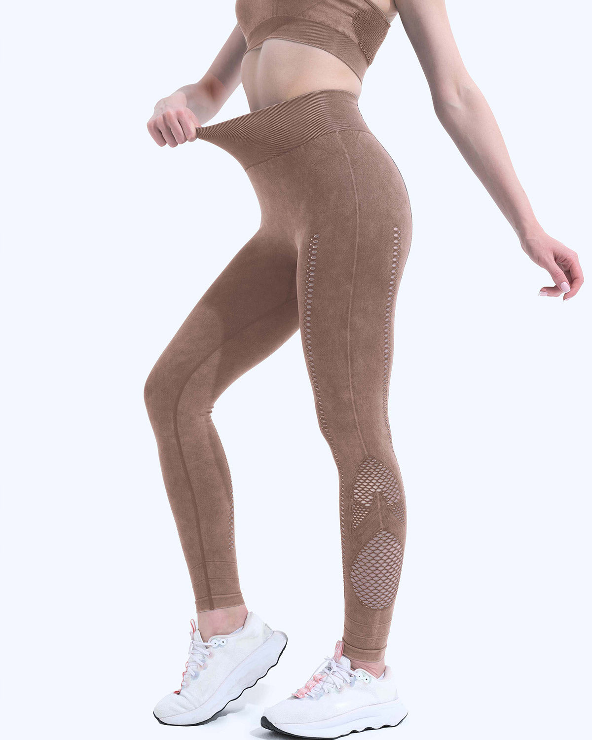 Thea Seamless Leggings - Brown