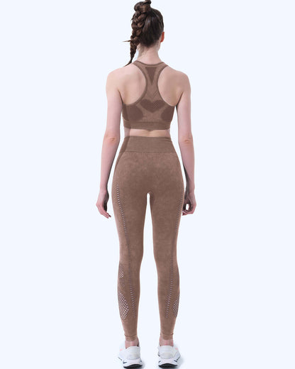 Thea Seamless Leggings - Brown