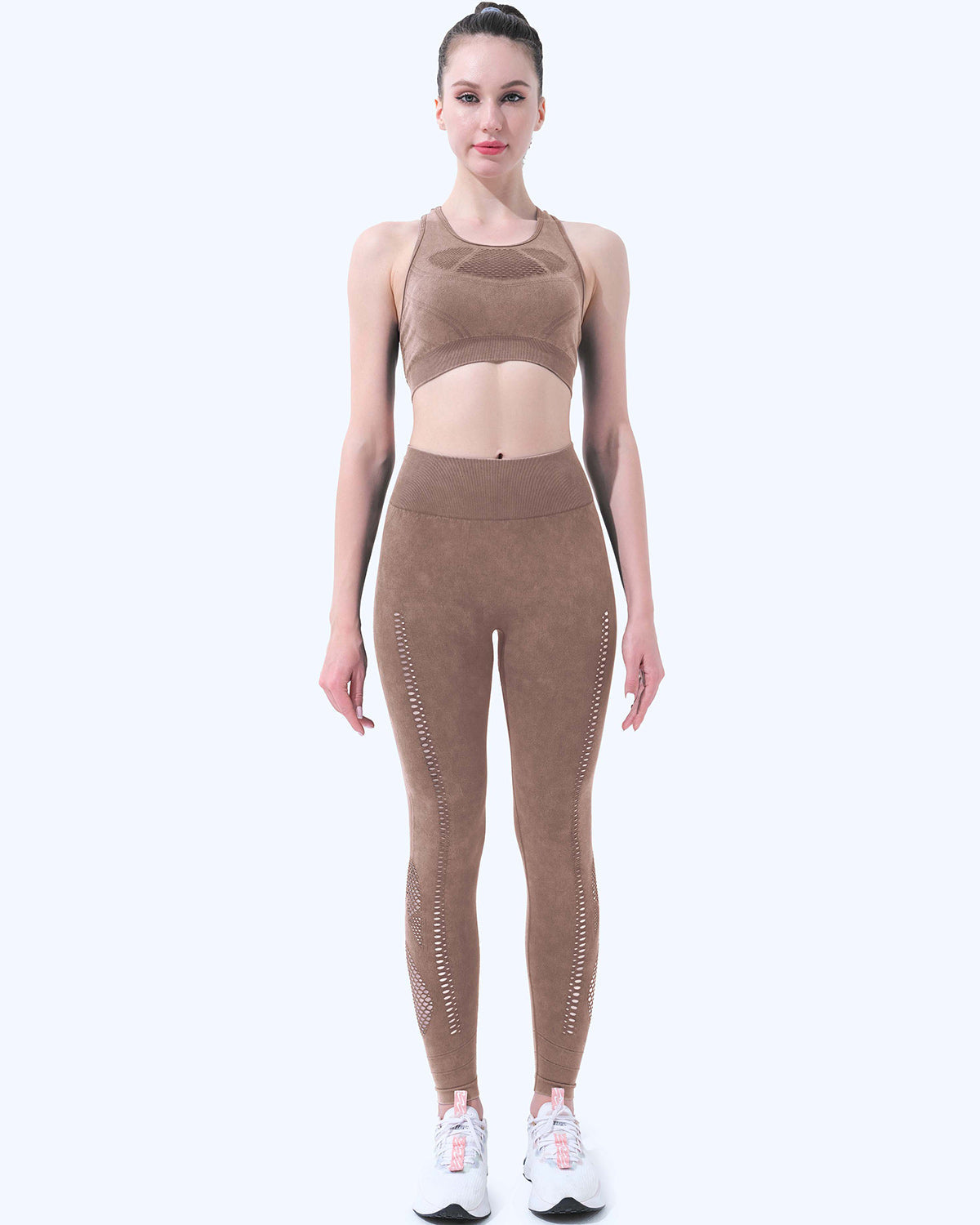 Thea Seamless Leggings - Brown