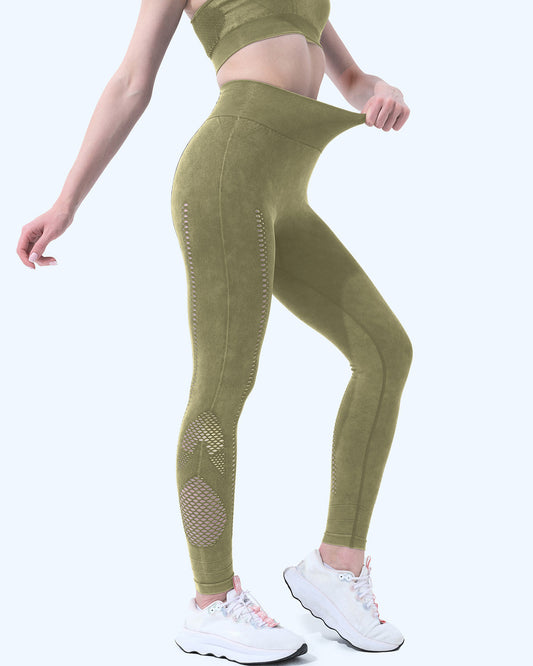 Thea Seamless Leggings - Green